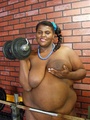 Tolna is a black BBW with a super large - Picture 15