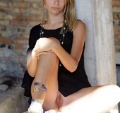 Tags: Beautiful, beautiful breasts, beautiful eyes, bottomless, heels,