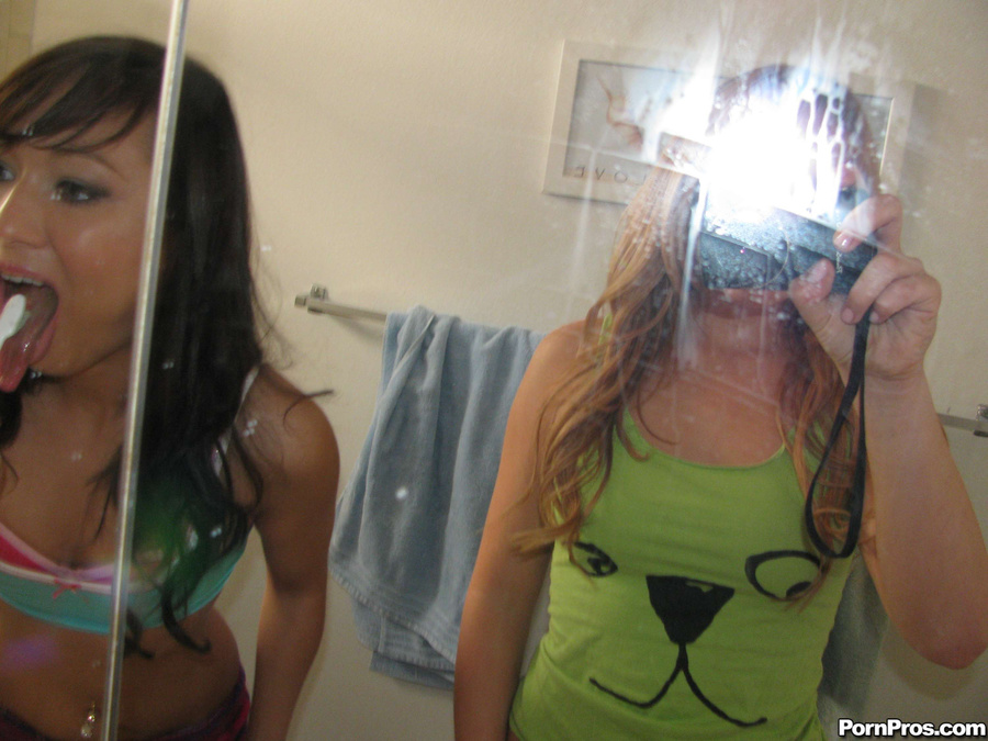 Teen BFF's have their first threesome. - XXX Dessert - Picture 2