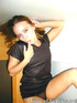 dirty teen shows off