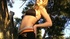 Big tits teen has fun outside and i mean big tits