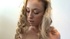 Gamey amateur enjoys caressing her delectable bosoms on camera