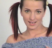 Cute teen hottie nikita is in the bathtub in her bikini with her hands