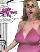 Big cocked young dude caught masturbating in the shed by his auntie.
