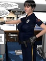 Big tits 3d police officer asked - Picture 3