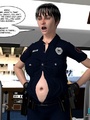 Big tits 3d police officer asked - Picture 5