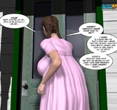 Older 3d busty wife gets her wet pussy licked and properly fucked.