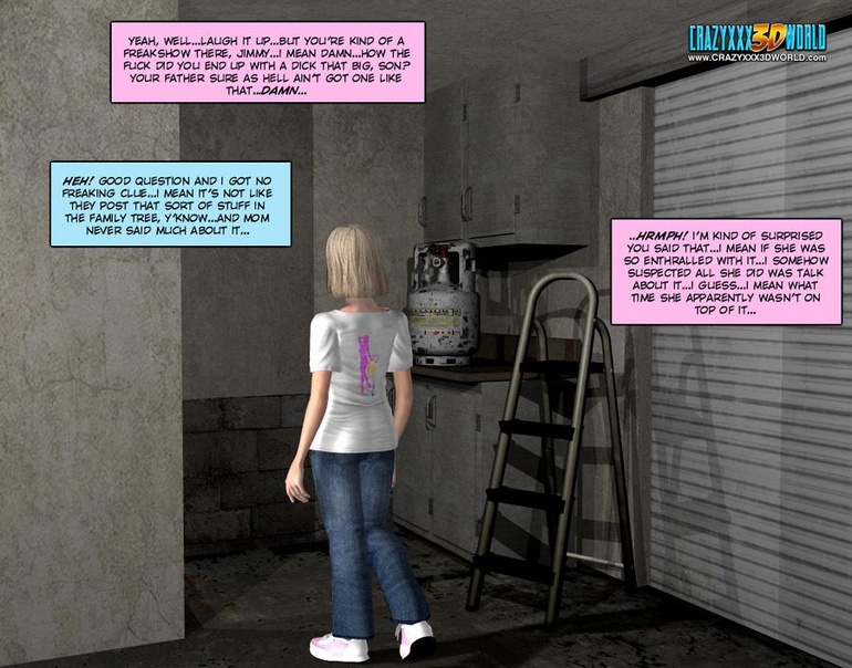 Hairy slim 3d guy asked to shoot his load on - Cartoon Sex - Picture 8