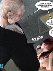 Horny old 3d college pricncipal asked his - Cartoon Sex - Picture 5