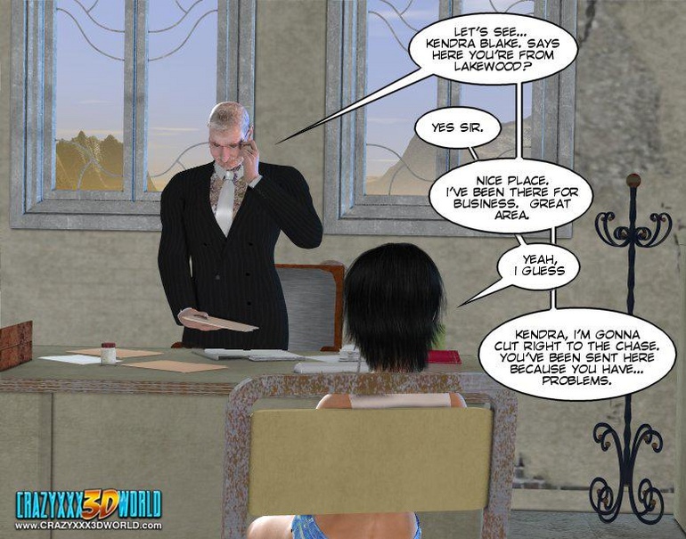 Horny old 3d college pricncipal asked his - Cartoon Sex - Picture 11