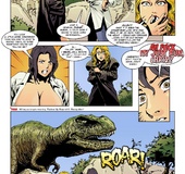 Sexy looking toon girls find themself on a deserted island full of lizards.