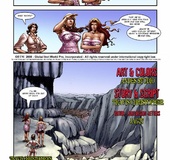 Lovely brunette toon twin babes gonna find some private place...