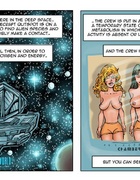 Slutty spaceship toon girls get their lovegoles pleased by pleasure bot