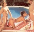 Hairy seventies slut enjoys two big cocks at the poolside