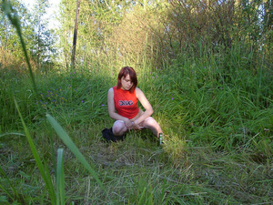 Spying on redhair teen peeing after beer - XXXonXXX - Pic 10