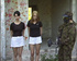 Teen babes hunted and spanked with paintball guns. Tags: hunting spank,