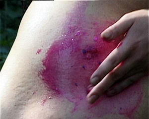 Teen babes hunted and spanked with paint - Picture 9