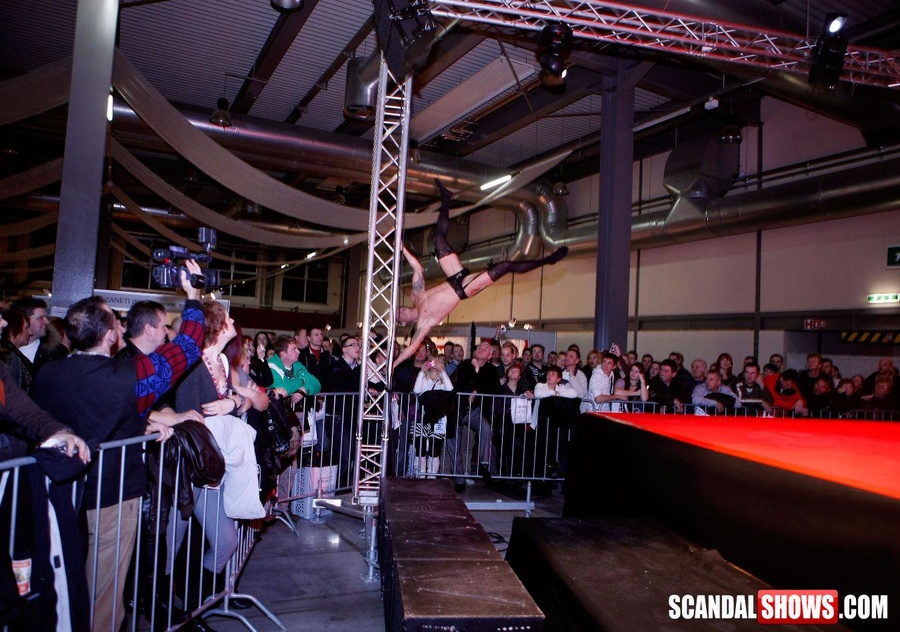 Sex show naughty models playing with their twats in public. Tags: Public, reality, insertion, naked girls. - XXXonXXX - Pic 11