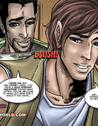 Hot gay cartoon scenes in these comix. Tags: gay cartoons, cartoon porn,