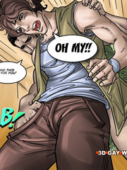 Hot gay cartoon scenes in these comix. Tags: gay - Picture 7