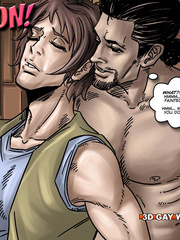 Hot gay cartoon scenes in these comix. Tags: gay - Picture 8