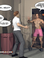 Amazing gay male cartoons and a funny - Picture 1