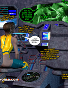 Three space cadets discover that they want more from each other