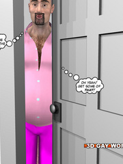 Free sex cartoons in the locker room between a white - Picture 14