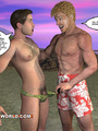 Cartoon porn with two gay dudes on the - Picture 12