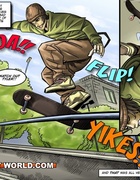 Skater cannot resist his handsome doctor and has to get a taste of his