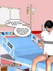 Male nurse get a good blowjob from a patient. Tags: - Picture 1
