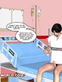 Male nurse get a good blowjob from a - Picture 1