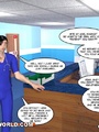 Male nurse get a good blowjob from a - Picture 8