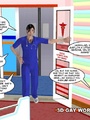 Male nurse get a good blowjob from a - Picture 11