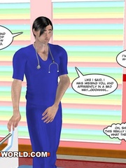 Male nurse get a good blowjob from a patient. Tags: - Picture 12