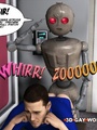 Space sex with a robot in these cartoon - Picture 4