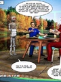 Space sex with a robot in these cartoon - Picture 9