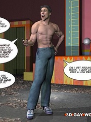 One huge big dick for you in this free cartoon sex. - Picture 9
