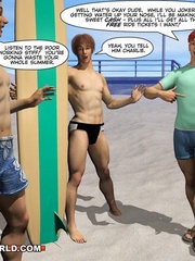 Gay male cartoons having fun at the carnival. Tags: - Picture 4