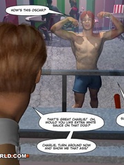 Gay male cartoons having fun at the carnival. Tags: - Picture 8