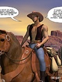 A good wild west gay ride in these gay - Picture 1