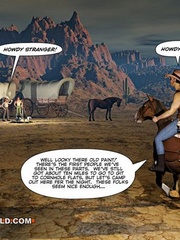 A good wild west gay ride in these gay male cartoons. - Picture 2