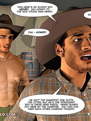 A good wild west gay ride in these gay male cartoons. - Picture 4