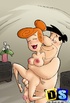 Flintstones cartoon couples don't mind hardcore swinger party. Tags: Naked