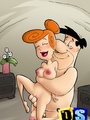 Flintstones cartoon couples don't mind - Picture 3