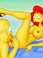 Sex starving cartoon couples making hot - Picture 1