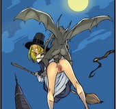 Cartoon witch love holes gets reemed out rough by evil cocks. Tags: Toon