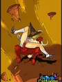 Cartoon witch love holes gets reemed out - Picture 2
