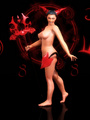 3d latex dressed girls going wild while - Picture 2