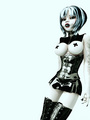 Sex starving 3d girls in latex posing - Picture 4